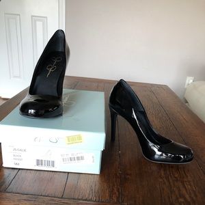 Jessica Simpson Calie Patent Leather Heels